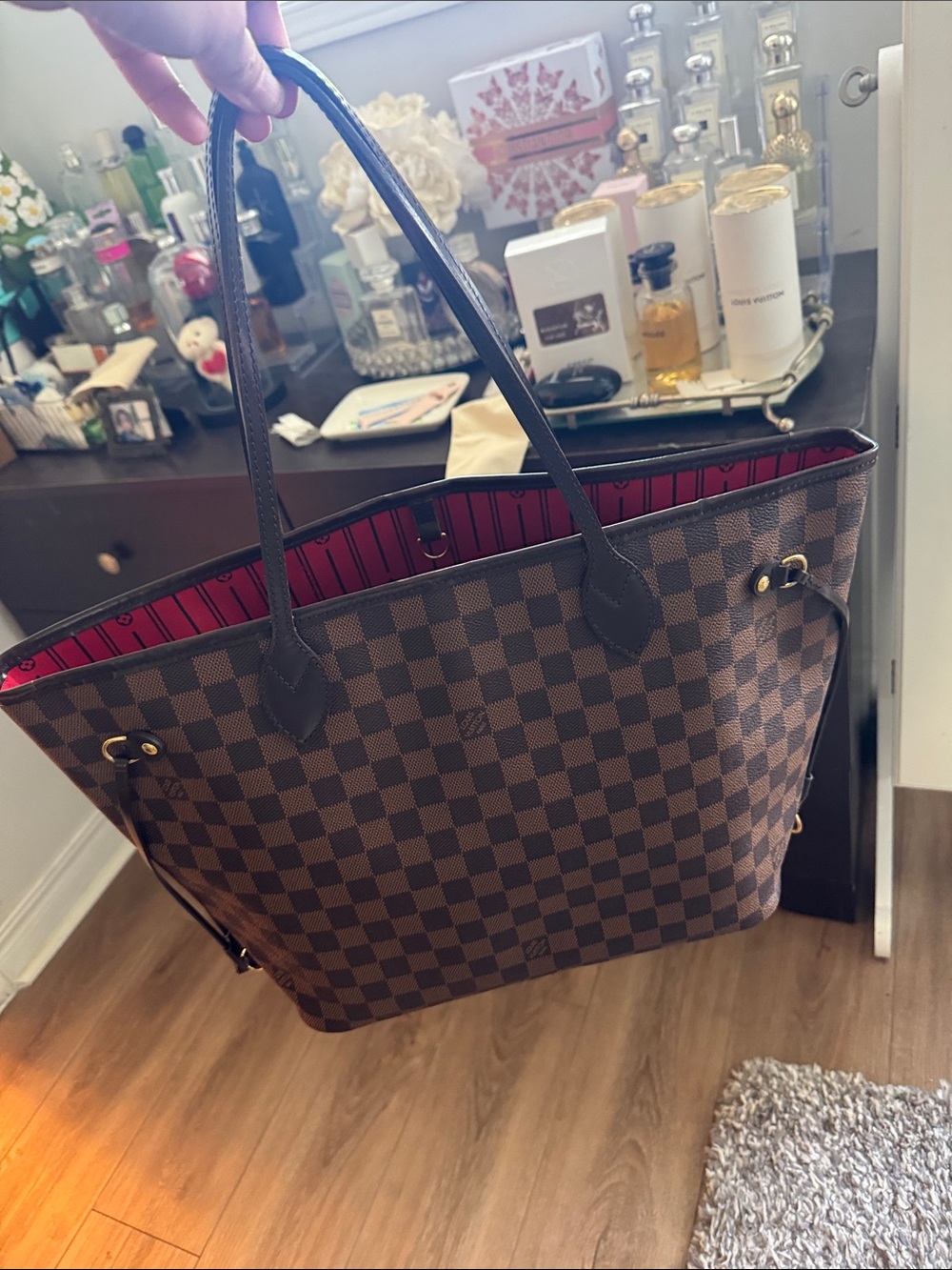 Louis Vuitton Neverfull MM - Damier Ebene - Picture 6 of 16